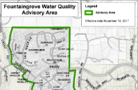 Fountaingrove Water Quality Advisory Area